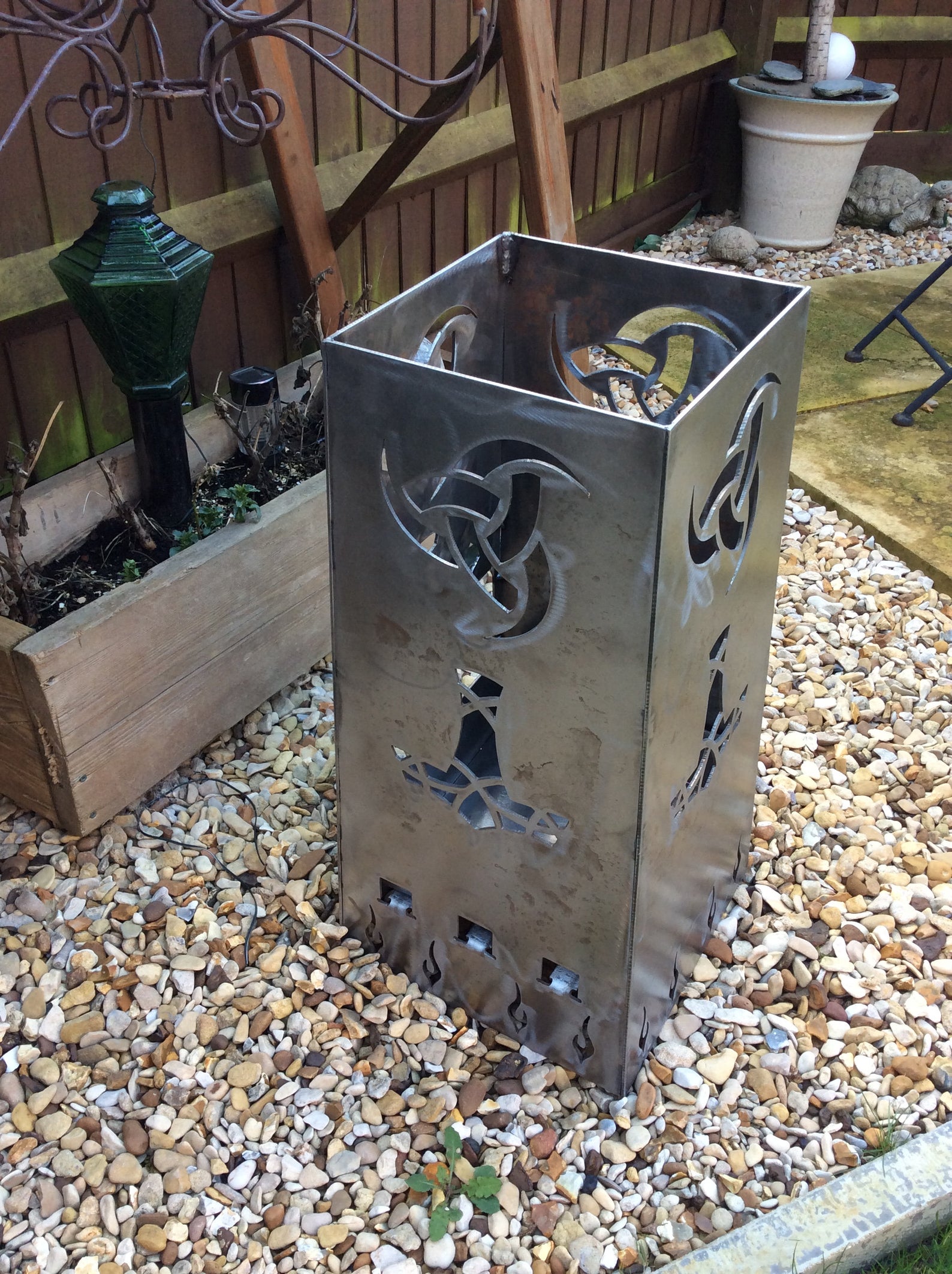 Small Tower Fire Pit